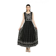 Women's Casual Rayon Sleeveless Kurti