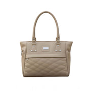Women's PU Leather Solid Shoulder Zipper Handbag