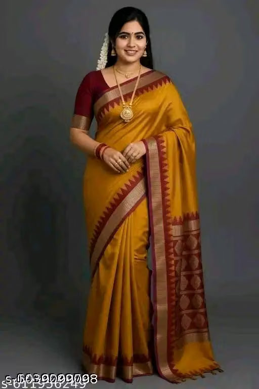 Sambhalpuri anchal papa silk saree with blouse 