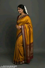 Sambhalpuri anchal papa silk saree with blouse 